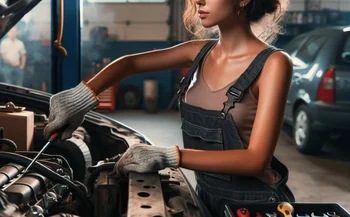 Apprentice motor vehicle mechanic